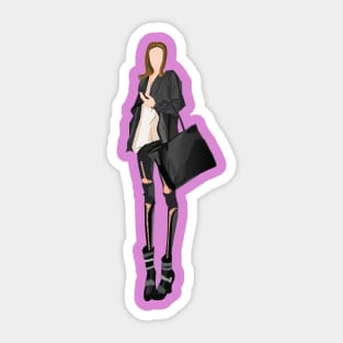 Bad girl Sticker